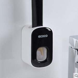 Home Porta Pasta de Dente Automático — Parede, Sem Contato