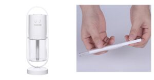 Home Umidificador USB Magic Shadow — Luz Projetada e Aromaterapia
